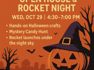 Spooktacular Open House & Rocket Night