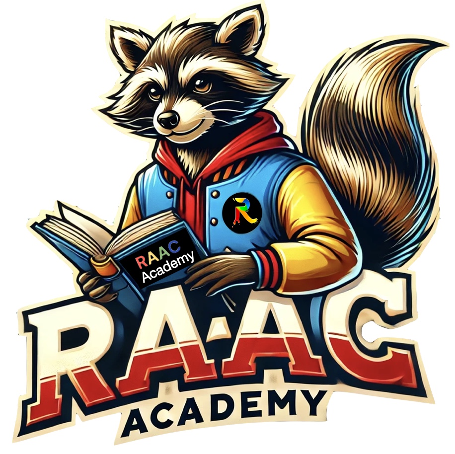 RAAC Raccoon Mascot